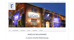 Desktop Screenshot of die-lichtfabrik.de